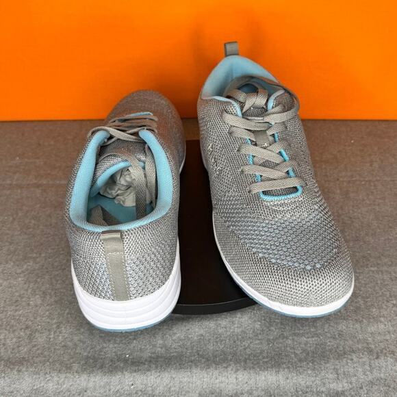 Propet Washable Walker Evolution Grey Sneaker Blue Size 9.5 - Picture 4 of 9